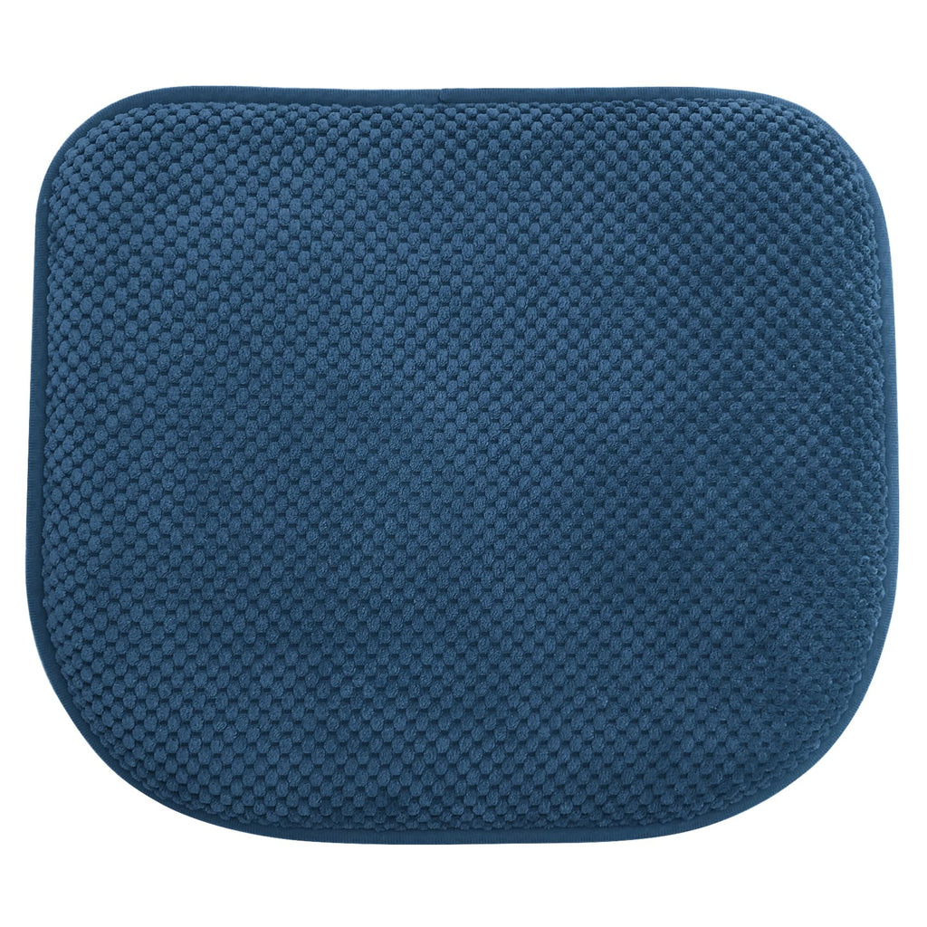 Khaki Foam Seat Cushions Kitchen Chairs Pads for Dining Chairs Non Slip Office Seat Cushions Washable U Shaped Soft Thick Large Metal Wooden Chair Cushions,17" x 15"