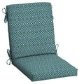 Arden 2-Pack Outdoor Patio Dining Chair Cushion, 20x44, Rain-Proof Seat Pad, Fade-Resistant Outdoor Cushion Bright Moss Green Leala